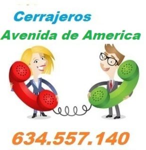 Telefono de la empresa cerrajeros Avenida de America